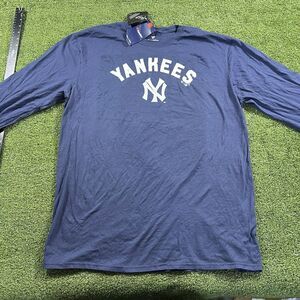 Fanatics New York Yankees Long Sleeve Shirt Mens XL NWT